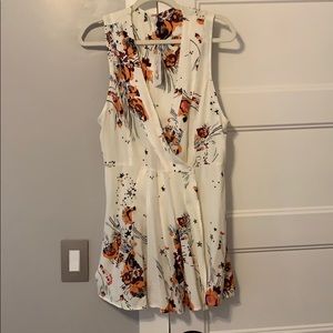 Free People Floral Tunic